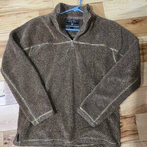 True Grit 1/4 zip pull over;  Small